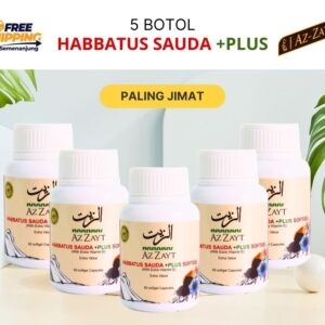 azzayt-habbatussauda-plus-5botol